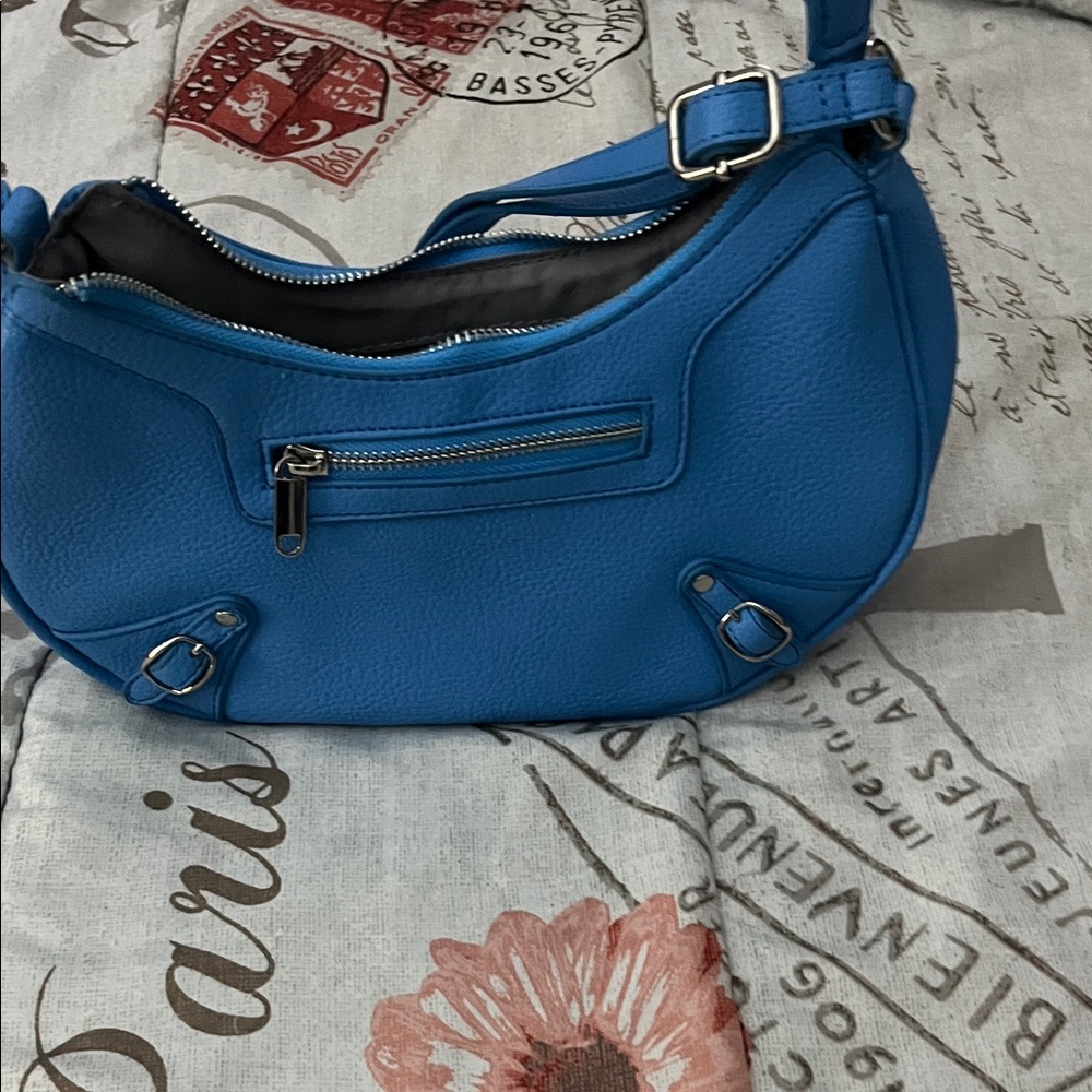 Blue Women's Shoulder Bag